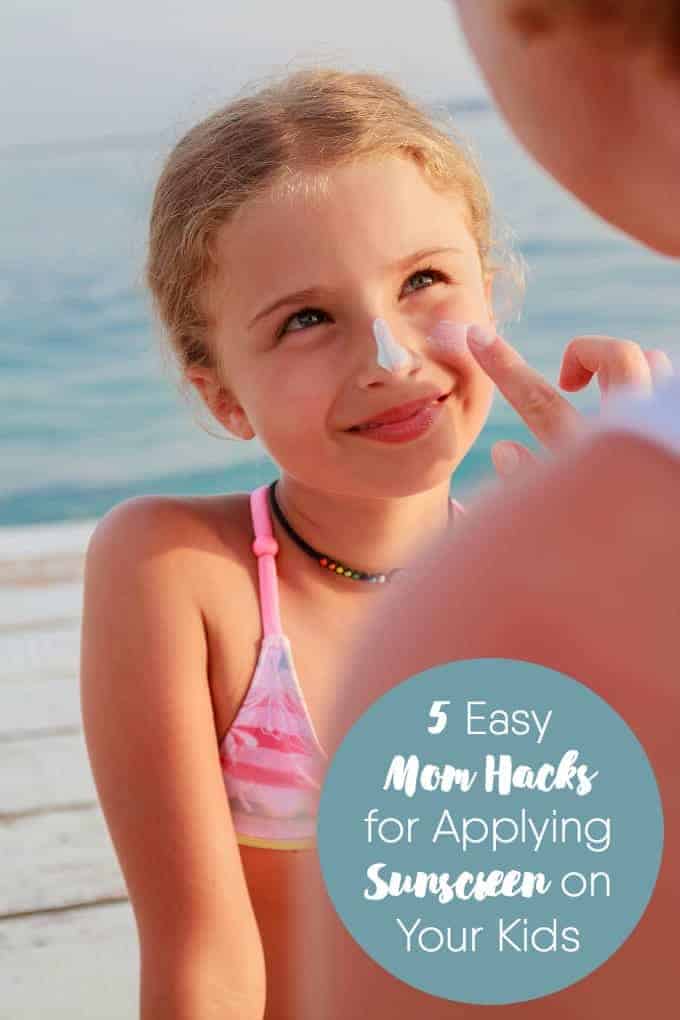 5 Easy Mom Hacks for Applying Sunscreen by Simply Stacie