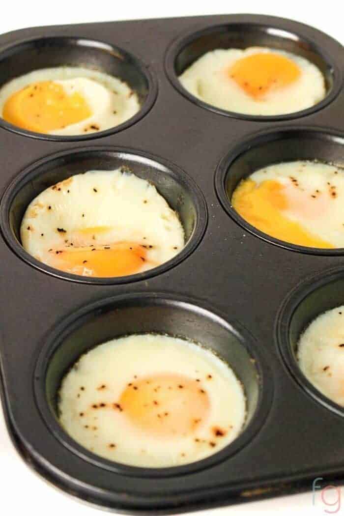 Bake Ahead Muffin Tin Eggs by Frugality Gal | Muffin Tins are for more than just cupcakes and muffins. You are going to love these easy muffin tin recipes! 
