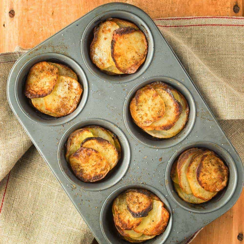 Muffin Tin Potato Galettes by Glebe Kitchen | 