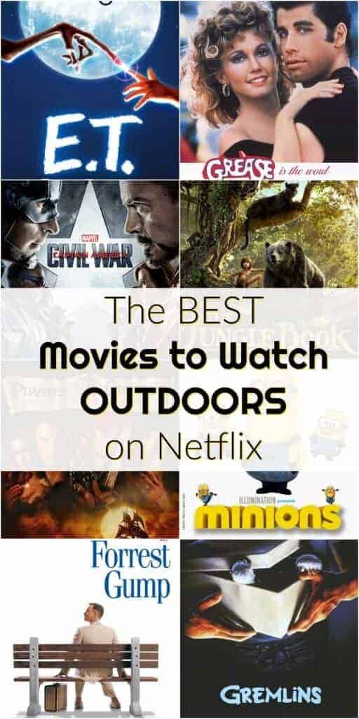 The best movies to watch outdoors on Netflix