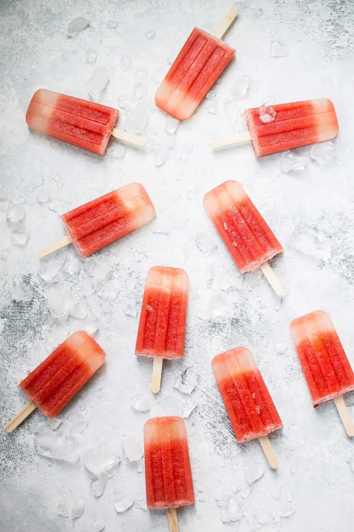Watermelon Margarita Popsicles by Salt and Lavender and other amazing boozy popsicle recipes!