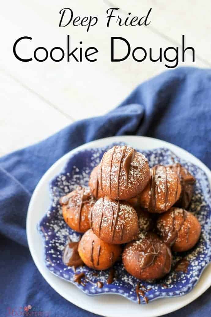 Deep Fried Cookie Dough takes cookies to a whole new level! The crispy golden outside and the gooey cookie dough inside makes for a truly special dessert.