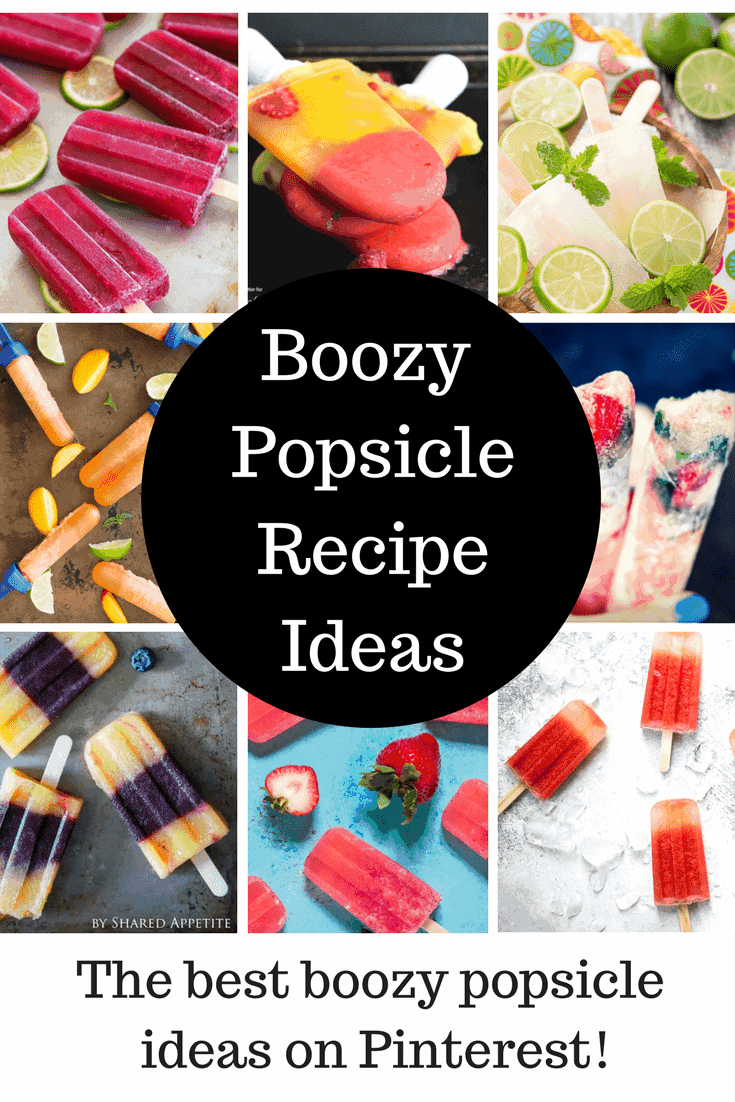 Boozy Popsicles - Veggies Don't Bite