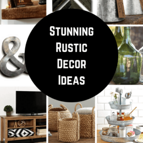 Fabulous Rustic Decor Finds that fit into any decor!