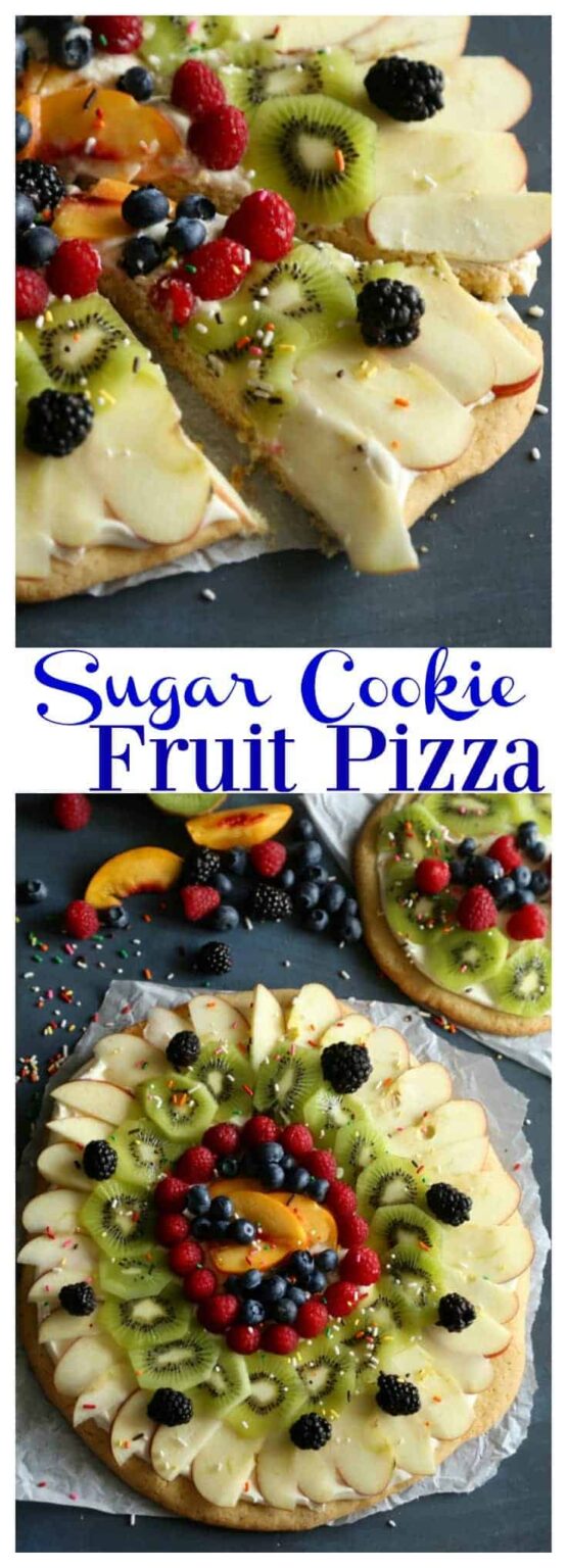 Sugar Cookie Fruit Pizza Princess Pinky Girl