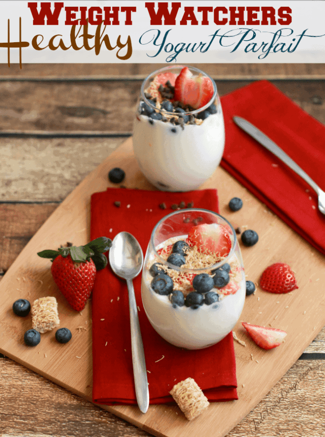 Weight Watchers Yogurt Parfait by Busy Creating Memories