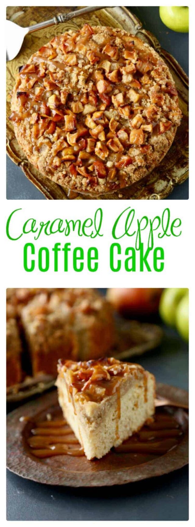 Best Caramel Apple Coffee Cake Recipe EVER!