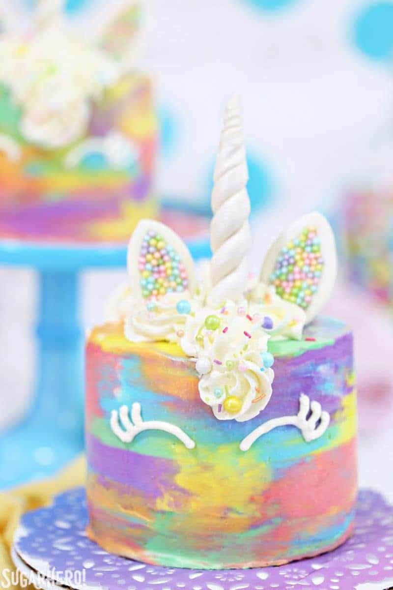 Colorful Unicorn Cakes by Sugar Hero | Dozens of Magical Unicorn Ideas for Kids of All Ages! 