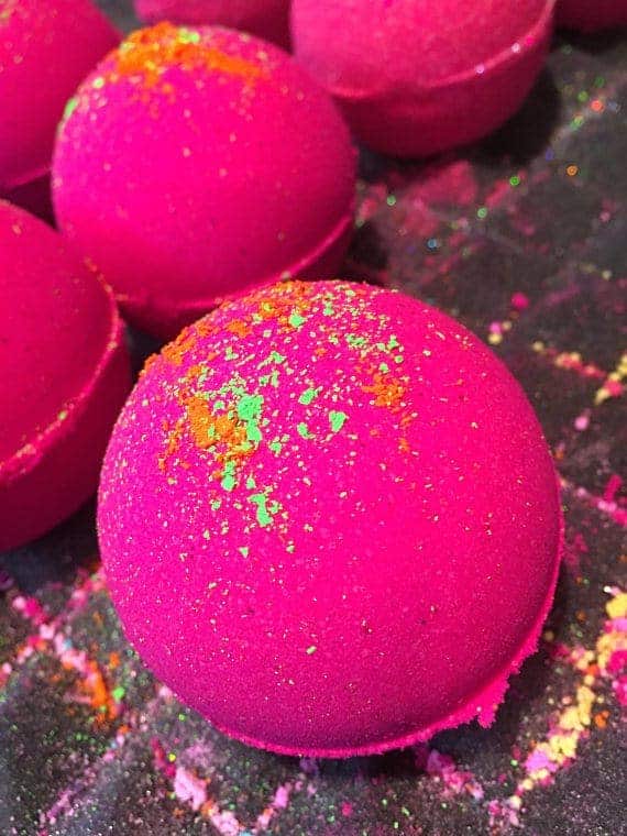 Monkey Farts Color Changing Bath Bomb | Make Your Own Luxurious Bath Bombs with these 15 Awesome DIY Bath Bomb Recipes