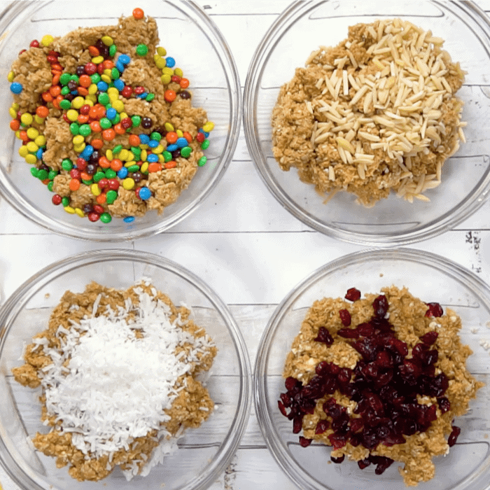 No bake energy bites four ways