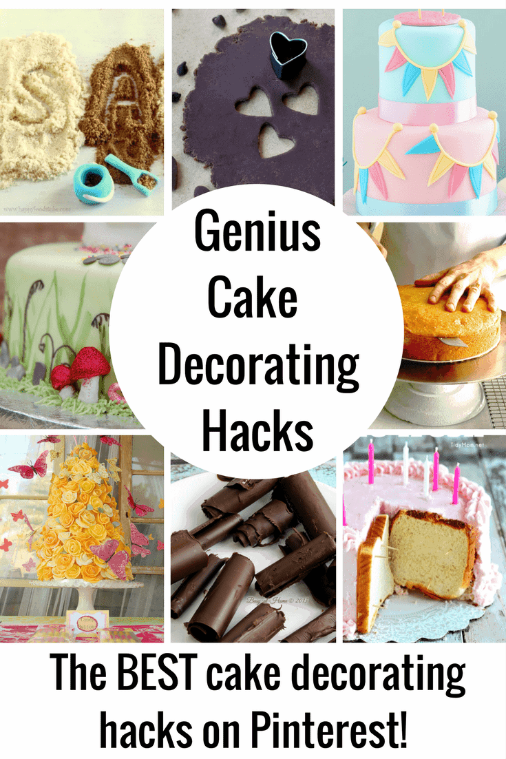 Cake decorating hacks and easy cake decorating ideas!!
