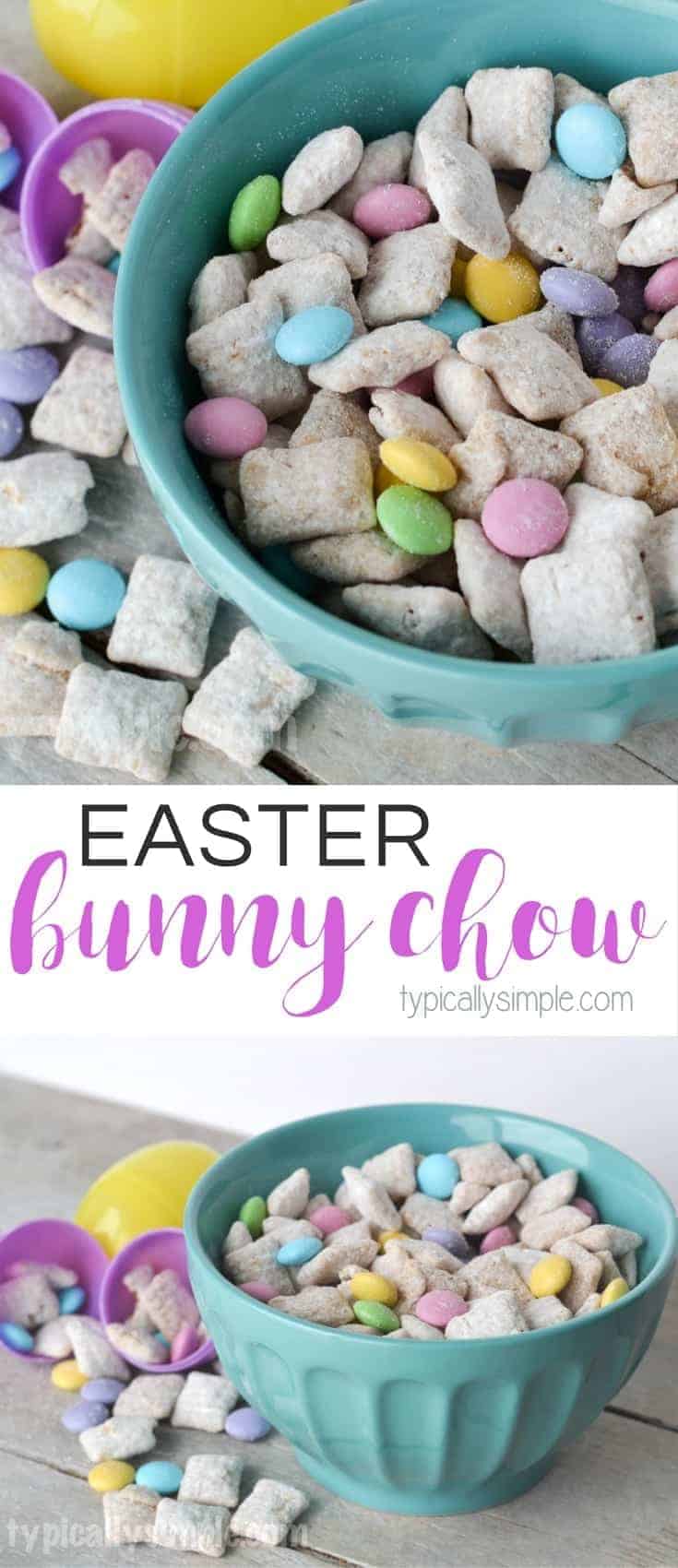 Easter Bunny Chow by Typically Simple and other amazing Chex Mix Recipes!