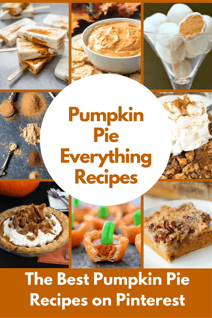 25 Delicious Pumpkin Pie and Pumpkin Pie Flavored Recipes!