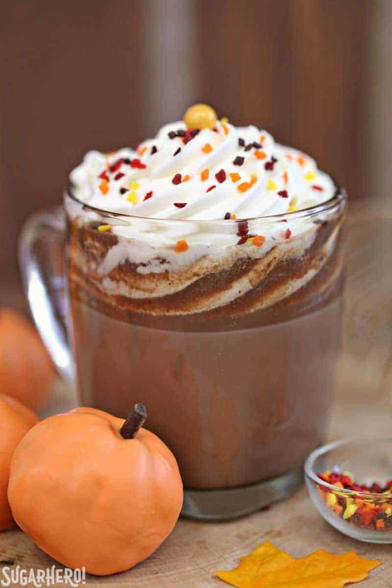Pumpkin Spice Hot Chocolate Truffles by Sugar Hero | Pumpkin Spice and Everything Nice: Pumpkin Spice Recipes for Fall