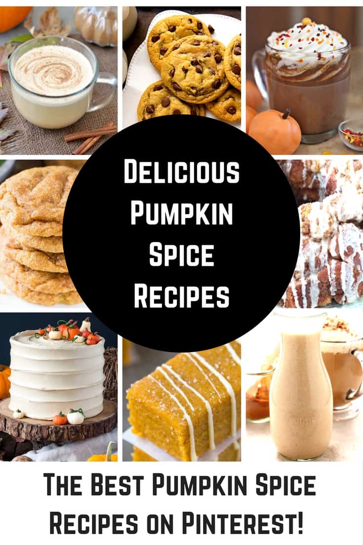 Pumpkin spice recipes are taking over the world! From Pumpkin spice cookies to martinis to butter - these Fall recipes will rock your world.