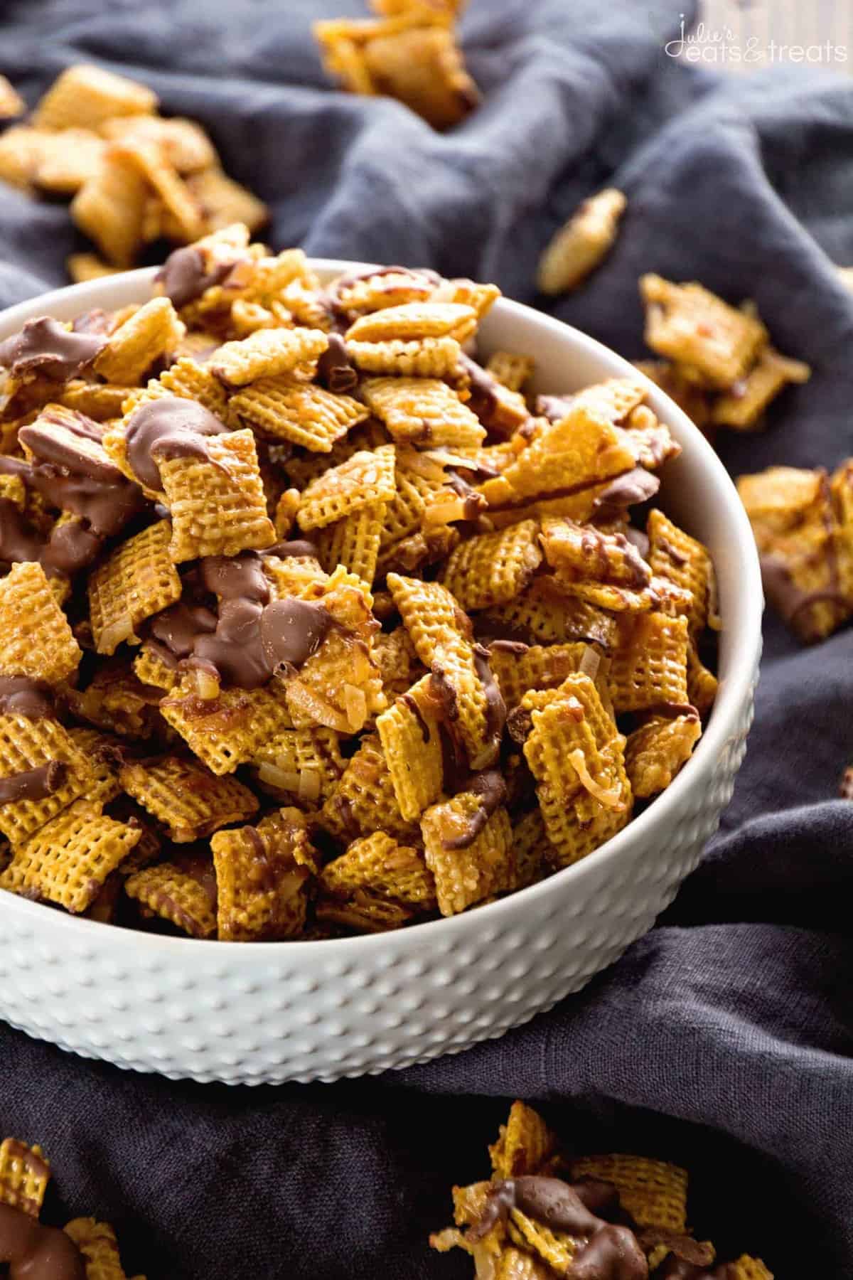 Samoa Chex Mix by Julies Eats and Treats and other amazing Chex Mix Recipes!