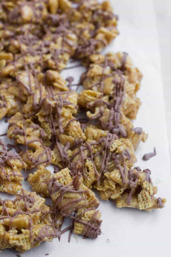 Scotcharoos Chex Mix by Oh Sweet Basil and other amazing Chex Mix Recipes!