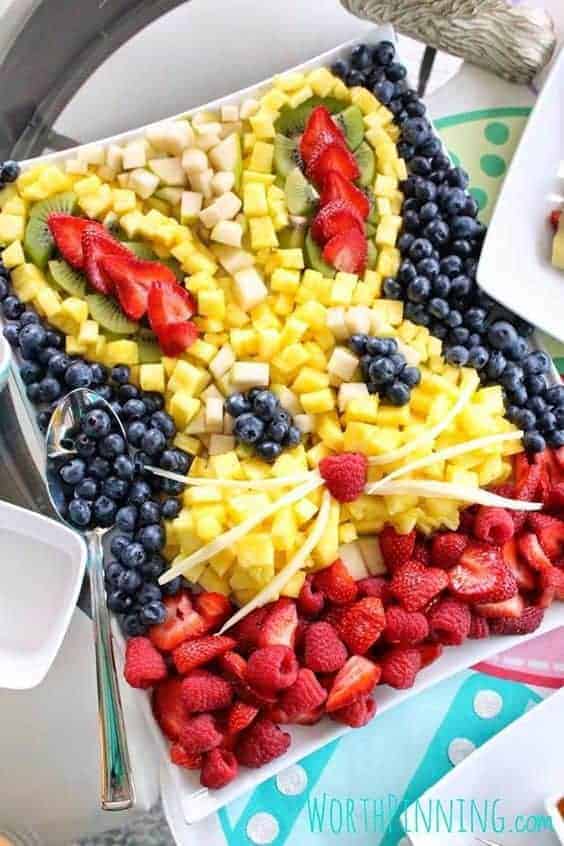 easter fruit tray