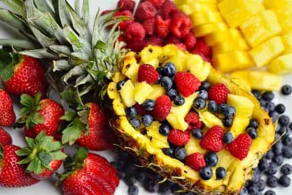 fruit platter for christmas party