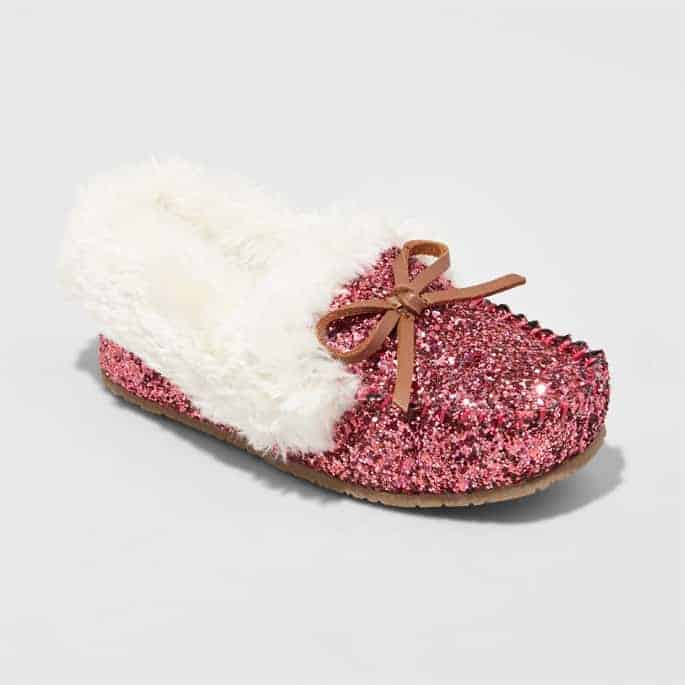 Great gift ideas for girls - Glitter shoes!