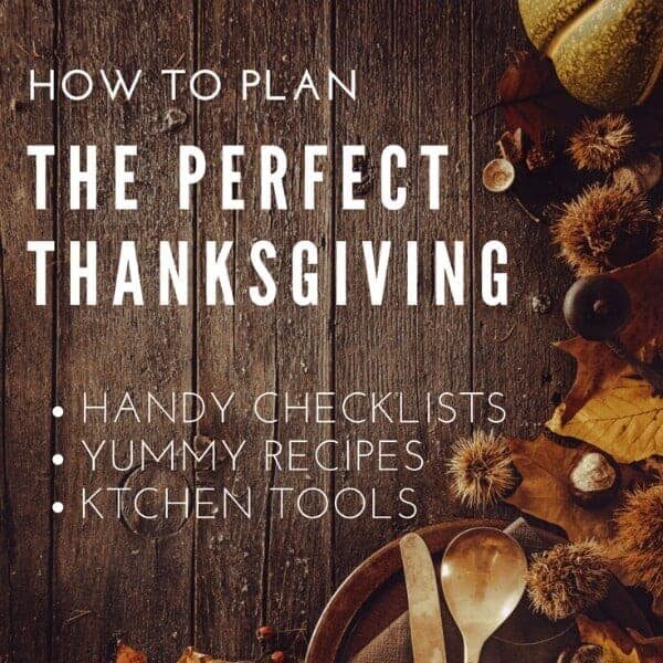 Thanksgiving Planning - recipes and tips