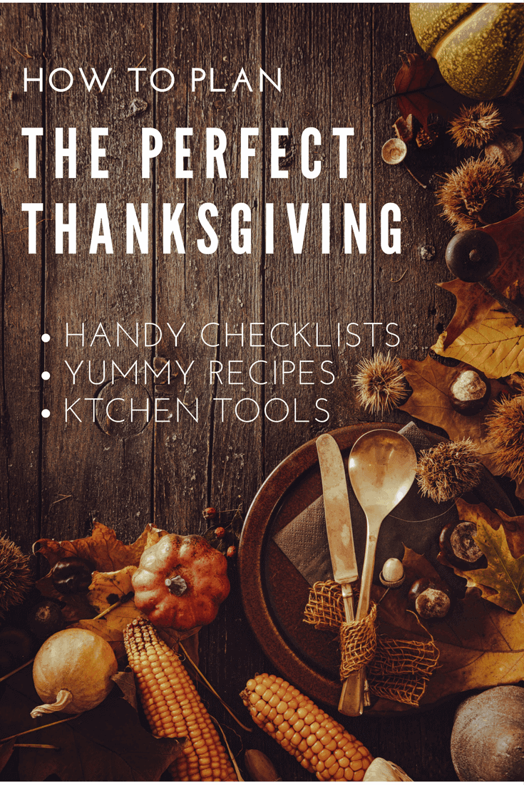 Thanksgiving recipes and tips that will make your holiday easy as pie! Handy checklists, yummy recipes and the best kitchen tools!