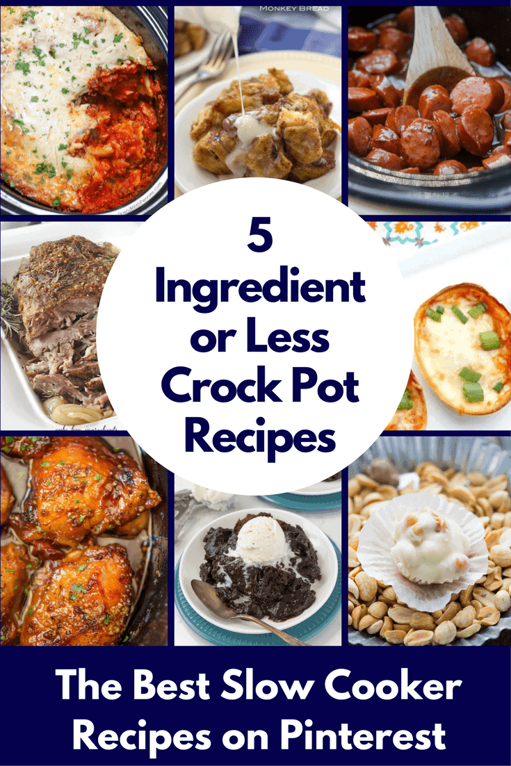 5 UNBELIEVABLE Dump & Go CROCKPOT Dinners that are SIMPLE and AMAZING! 