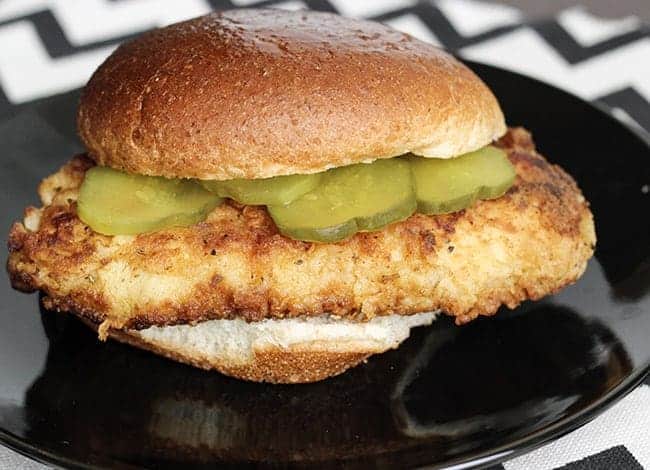 Copycat Chic Fil A Sandwich by Popculture Healthy Living and the BEST Weight Watchers Recipes under 7 SmartPoints