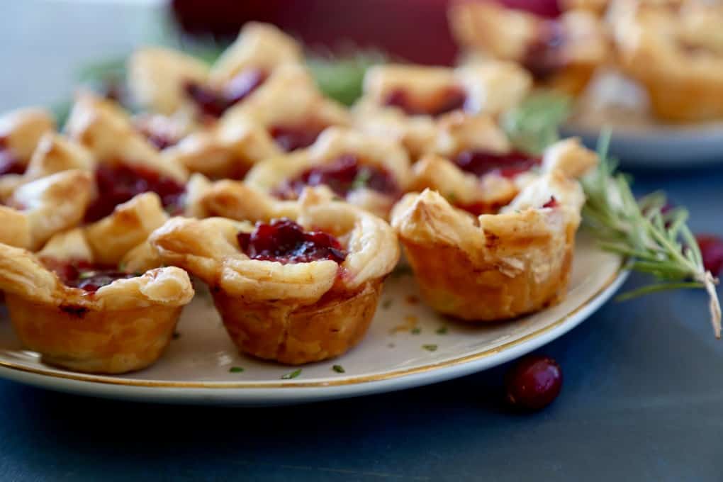 Cranberry Brie Bites- The Perfect Appetizer - Princess Pinky Girl