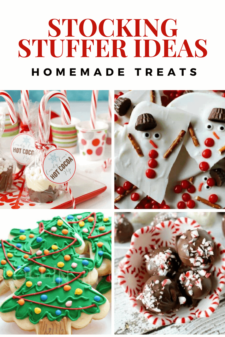 These ideas for homemade baked goods and treats make perfect stocking stuffers from friends, family and co-workers! 