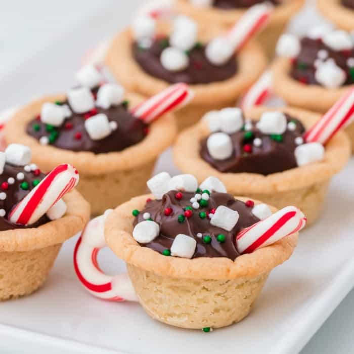 Hot Chocolate Cookie Cups The Best Christmas Cookie Recipe