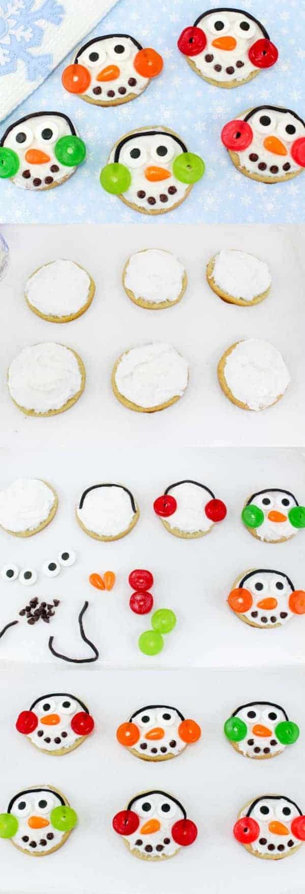 How to make Snowman Sugar Cookies