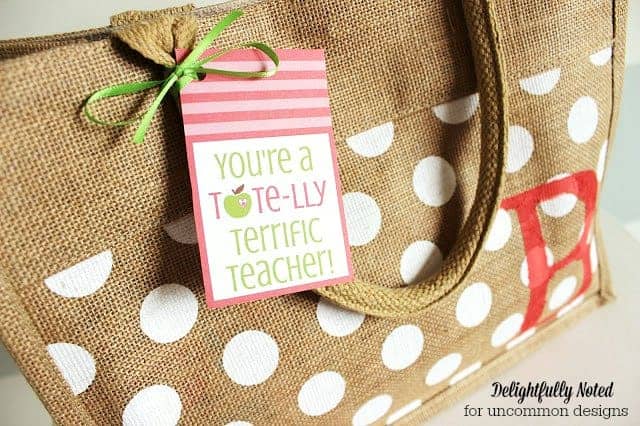 Tote Teacher Gift by Uncommon Designs and other great Teacher gift ideas!