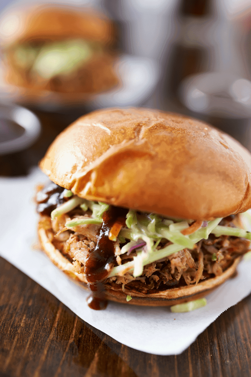 These Dr. Pepper Pork Sandwiches are amazing, and would be great for a party! There is no pre-cooking and the ingredients are simple but pack a flavorful punch.