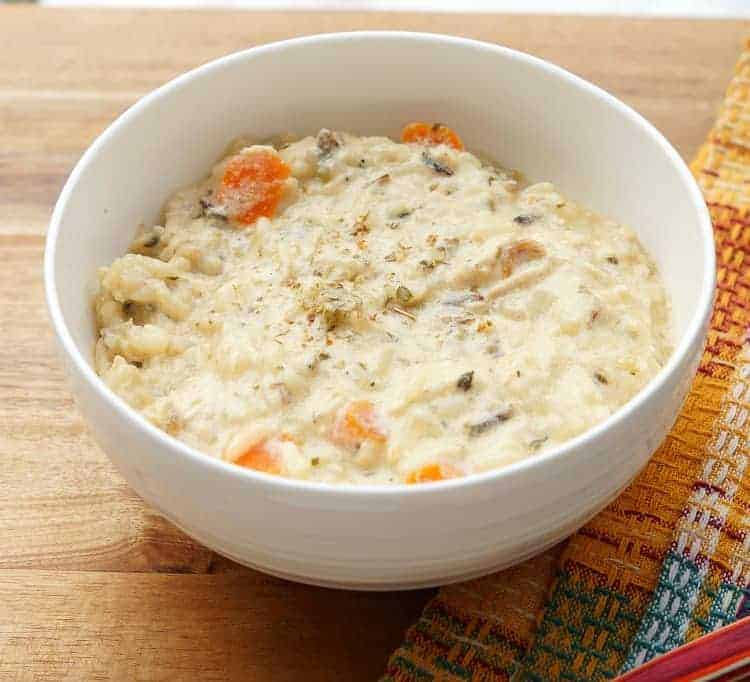 Easy Chicken and Wild Rice Soup