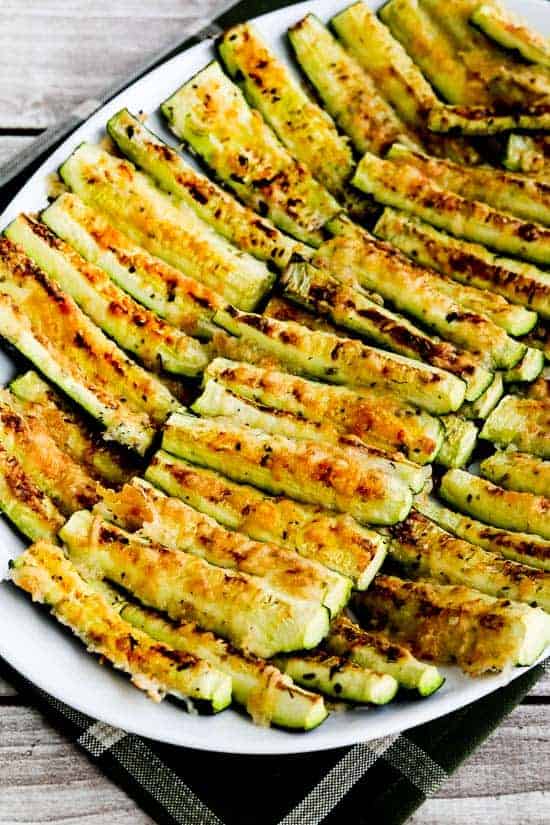 Parmesan Encrusted Zucchini from Kalyns Kitchen
