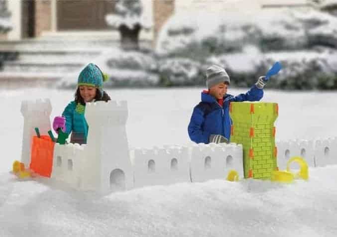 Snow fort building block