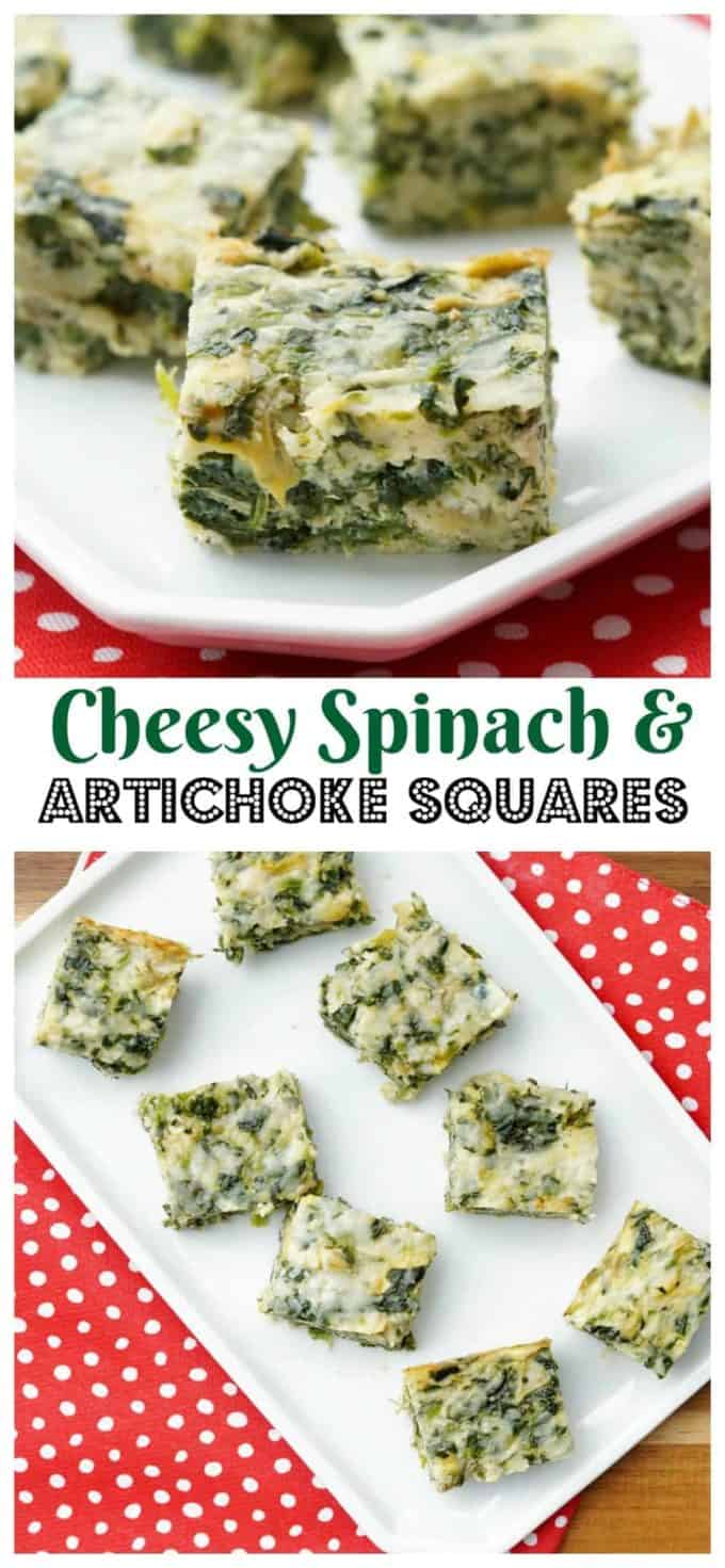 This Spinach and Artichoke Bites will be the most versatile dish on your table! Full of cheese, spinach, and artichokes, everyone's favorite dip becomes an easy side dish recipe!
