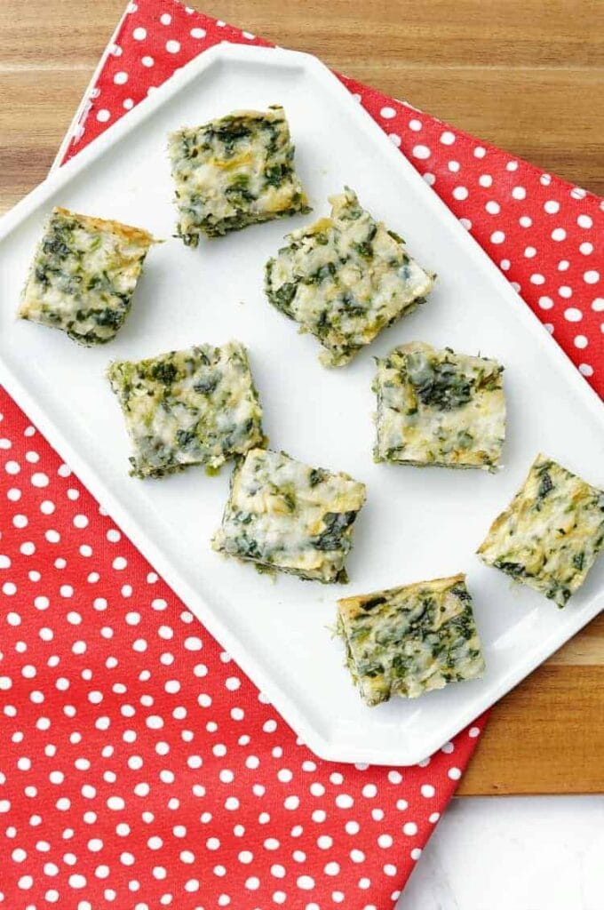 Spinach and Artichoke Bites - an easy appetizer for a crowd