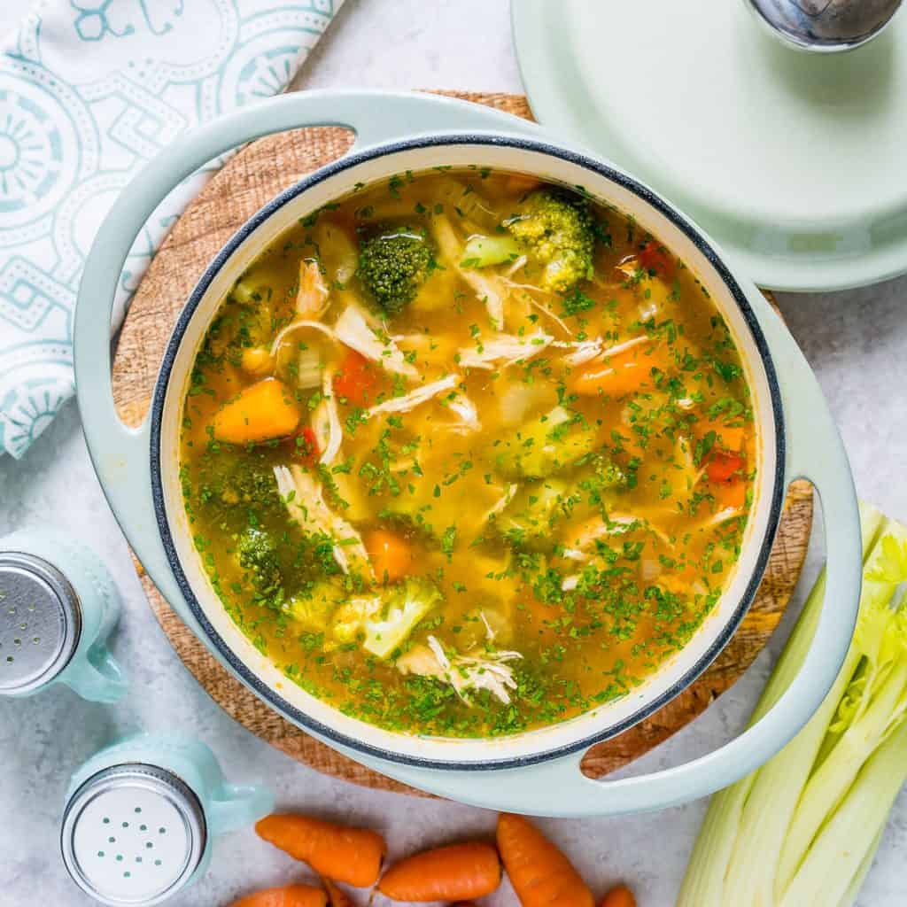 Detox Chicken Soup by Clean Food Crush | Detox Soup Recipes and Information for Beginners