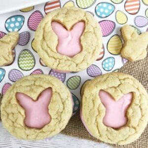 Easter Bunny Cut Out Cookies