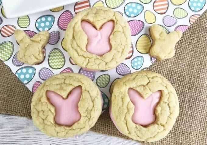 Easter Bunny Cut Out Cookies