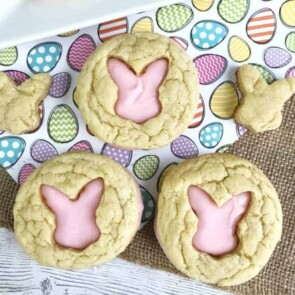 Easter Bunny Cut Out Cookies featured image