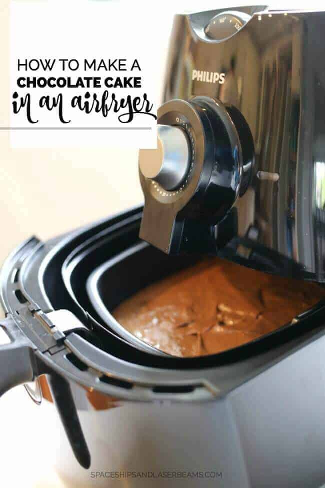 How to Make a Chocolate Cake in an Air Fryer by Spaceships and Laserbeams