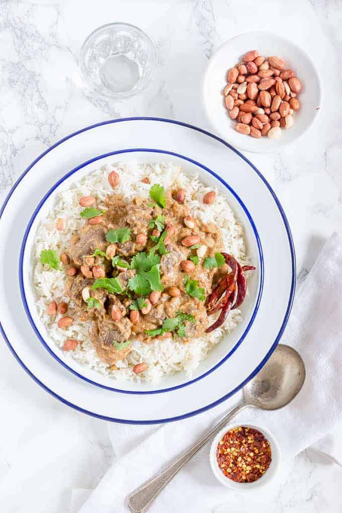 Pork Satay with Peanut Sauce