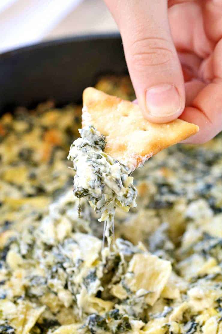 Baked Spinach Artichoke Dip