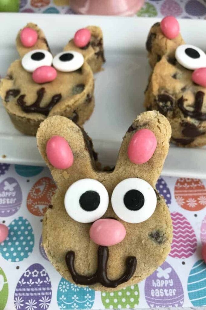 Super cute Easter Bunny Cookies
