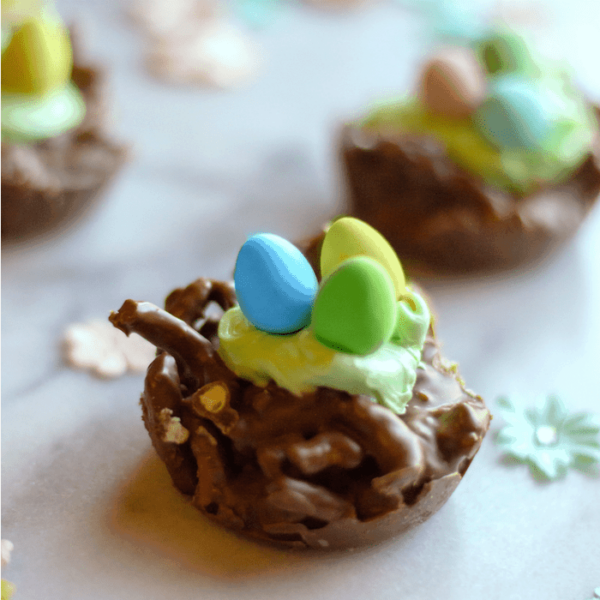 Chocolate Easter Nests featured square image