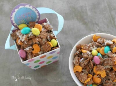 Easter bunny spring Chex mix