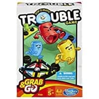 Close up of trouble the board game